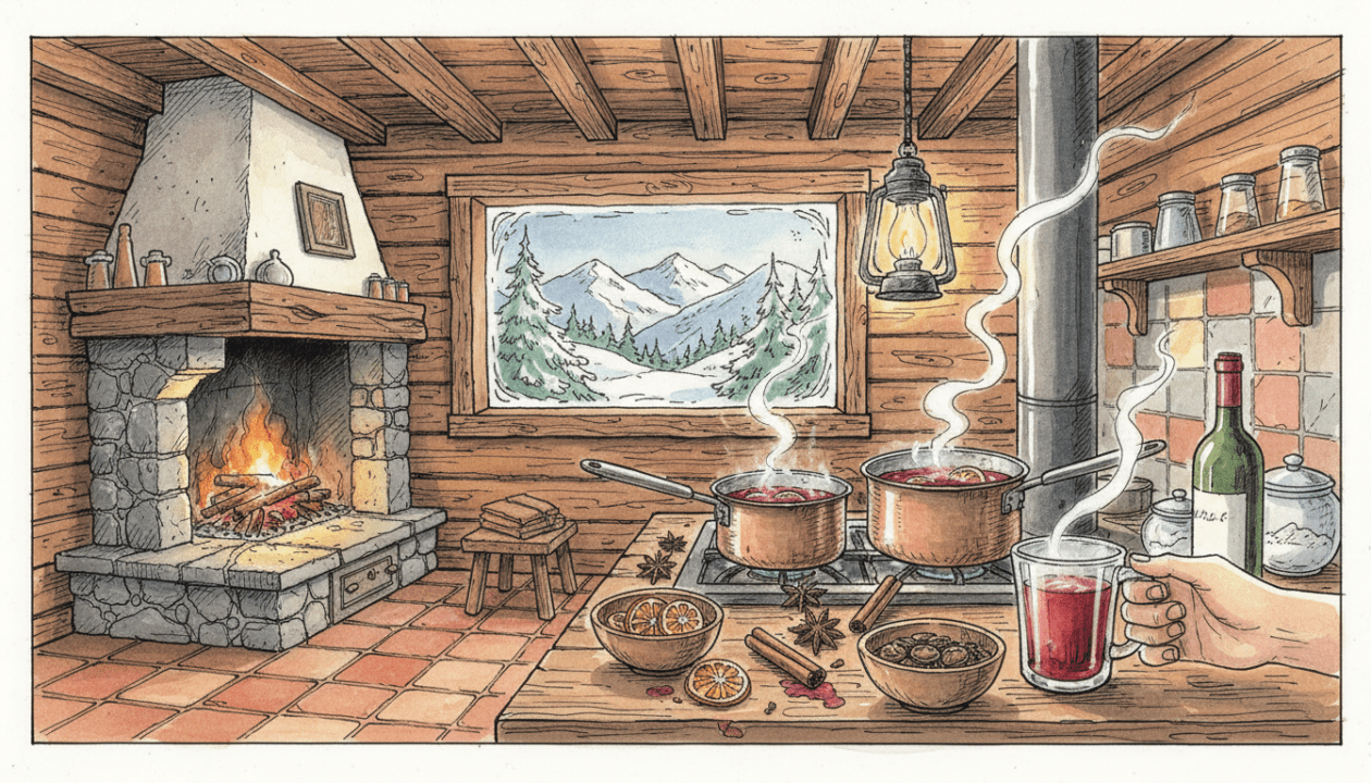 scopri come preparare il vin brulè perfetto per riscaldarti durante le fredde giornate invernali in montagna, con una ricetta semplice e deliziosa.