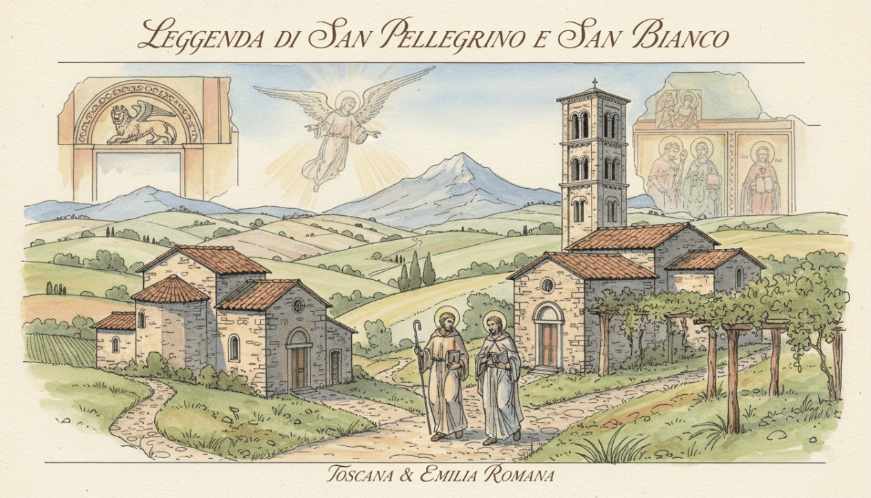 scopri la leggenda di san pellegrino e san bianco, un racconto intriso di storia e devozione che unisce tradizione e fede in un viaggio affascinante.